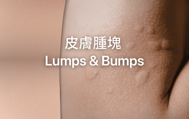 Lumps and bumps 皮膚腫塊 